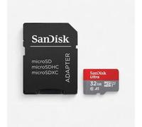 Sandisk MicroSDHC 32GB Ultra Clase 10 + Adaptador