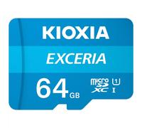 Kioxia Exceria microSDXC 64GB Con Adaptador Azul