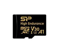 Tarjeta de memoria microSDXC Silicon Power High Endurance Golden Series 64 Go V30 UHS-1 U3 A1 4K UHD + adaptador