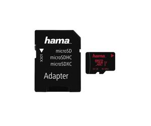 Tarjeta de memoria microSDXC UHS-I 64GB - HAMA - UHS Speed Class 3 - Velocidad de lectura hasta 80 MB/s