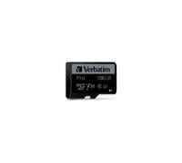 Tarjeta de memoria microSDXC - VERBATIM - 128 Go - U3 - 90 MB/s - Resistente al agua