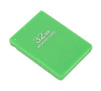 Tarjeta de Memoria para Juegos de 32MB, Tarjeta de Memoria FMCB 1.966 de Alta Velocidad, Tarjeta de Memoria para Almacenamiento de Datos, Accesorios Profesionales (Green)