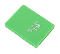 Tarjeta de Memoria para Juegos de 64 MB, Tarjeta de Datos Externa para Videojuegos FMCB1.966 de Alta Velocidad para (Verde)