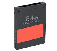 Tarjeta de Memoria para PS, Card de Memoria de Juego de 64 MB con FMCB V1.966 Accesorio de Consola de Enchufe y Juego para Juegos USB y HDD compatibles con SCPH 10000, 15000,