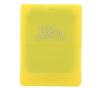 Tarjeta de Memoria para PS2, Tarjeta de Memoria de Juego de 32MB de Alta Velocidad FMCB 1.966 Accesorios de Juego Profesional para Playstation 2(Amarillo)