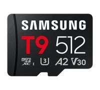 Tarjeta de Memoria Samsung P9 512GB microSD XC/ Clase 10/ 200MBs