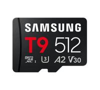 Tarjeta de memoria samsung p9 512gb microsd xc/ clase 10/ 200mbs (MB-MH512T/WW)