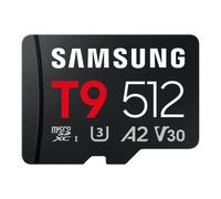 Tarjeta de memoria samsung p9 512gb microsd xc/ clase 10/ 200mbs (MB-MH512T/WW)