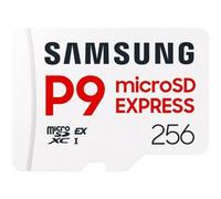 Tarjeta de Memoria Samsung P9 Express 256GB microSD XC/ Clase 10/ 800MBs
