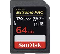 Tarjeta de memoria Sandisk Exrteme PRO 64 GB SDXC Clase 10 UHS-I
