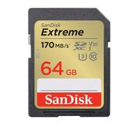 SanDisk SDXC Extreme 64GB 170mb /s V30