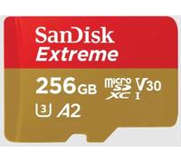 Tarjeta de Memoria SanDisk Extreme MicroSDXC UHS-I C10 U3 V30 A2 256GB