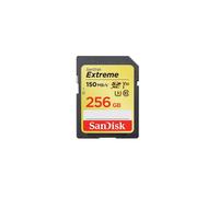 Tarjeta de memoria - SanDisk - Extreme PLUS - 256GB - SDXC - 190 Mo/s lectura - 130 Mo/s escritura