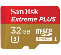 Tarjeta de Memoria SanDisk Extreme Plus microSDHC de 32 GB + Adaptador SD con hasta 95 MB/s, Class 10 y U3, V30