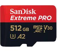 Tarjeta de Memoria SanDisk Extreme Pro MicroSDXC UHS-I C10 U3 V30 512GB