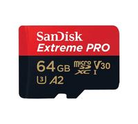 Tarjeta de memoria SanDisk Extreme® PRO microSDXC - UHS-I incl. Adaptador