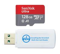 Tarjeta de memoria SanDisk MicroSD Ultra de 128 GB funciona con cαmara inteligente Wyze Cam v3 Pro Wyze Cam Outdoor v2 (SDSQUAB-128G-GN6MN) con (