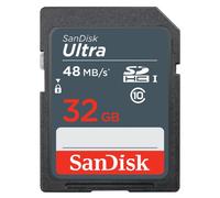 Tarjeta de memoria Sandisk SDHC Clase 10 de 32 GB con flash de 48 MB/s FBA_118882