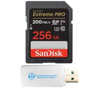 Tarjeta de memoria SanDisk SDXC Extreme Pro de 256 GB compatible con c maras sin espejo Canon EOS R50 y EOS R8 (SDSDXXY-256G-GN4IN). V30 4k Clase