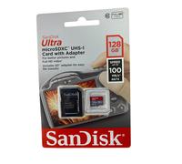 Tarjeta De Memoria SanDisk Ultra 128GB microSDXC Nueva (SDSQUAR-128G-GN6IA)