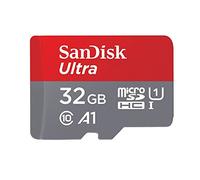 Tarjeta de Memoria SanDisk Ultra Android microSDHC UHS-I de 32 GB con Adaptador SD, Velocidad de Lectura hasta 98 MB/s, Clase 10, U1 y A1