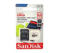 Tarjeta de Memoria SanDisk Ultra Android microSDXC de 64 GB con hasta 80 MB/s y Class 10