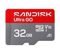 Tarjeta de memoria SanDisk Ultra GO 32 GB microSDHC UHS-I 120 MB/s V10 gris rojo