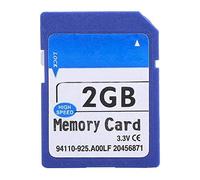 Tarjeta de Memoria SD con Adaptador 1G 2G 8G 16G 32G 64G, Tarjeta de Memoria Portátil de Alta Velocidad de Lectura y Escritura, Aplicable para MP3 MP4 Cámara SLR Máquina de Juego Altavoz(2G)