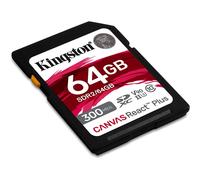 Tarjeta de Memoria SD - Kingston - Canvas React Plus - 64 GB - 300 MB/s - UHS-II U3 V90