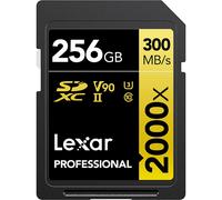 Tarjeta de memoria SD - LEXAR - SERIE PRO GOLD SD - 256GB - V90 - UHS-II 2000X