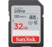 Tarjeta de memoria SDHC/SDXC UHS-I C10 SanDisk Ultra, 32 GB