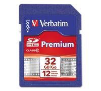 Tarjeta de memoria SDHC Verbatim 96871 Premium Clase 10 de 32 GB