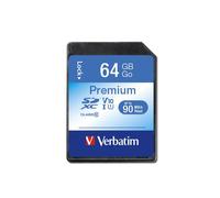 Tarjeta de memoria SDXC 64GB (Clase 10) - VERBATIM