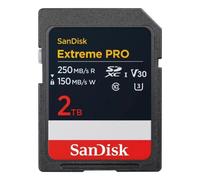 Tarjeta de memoria SDXC SanDisk Extreme PRO 2 TB UHS-I V30