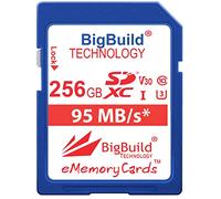 Tarjeta de Memoria SDXC U3 256GB BigBuild Technology para Panasonic Lumix DC G97, TZ99, ZS99, S1II, S1IIE Cámara