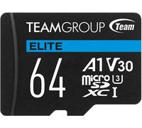 Tarjeta de Memoria Team Group Elite MicroSDXC A1 UHS-I U3 V30 64GB