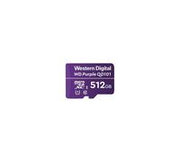 Tarjeta de memoria - WD - PURPLE QD101 - 512 GB - Clase 10 - 3 años de garantía