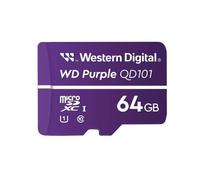 Tarjeta de memoria WD Purple SC QD101 64 GB microSDXC Clase 10 U1 púrpura