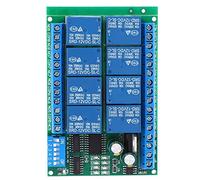 Tarjeta de módulo de control programable de comando de relé DC 12V 8 canales