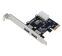 Tarjeta de ordenador PCE-US3-002: PCIe MOLEX, PCIe, conector USB A x2 en ranu...