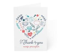 Tarjeta de preceptor de enfermera, agradecimiento para practicantes médicos, mentores de estudiantes, tarjeta de agradecimiento de preceptor de enfermera, tarjeta de agradecimiento para enfermera