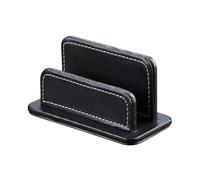 tarjeta de presentación, Porta tarjetas de presentación cuero sintético, organizador, soporte escritorio for, expositor