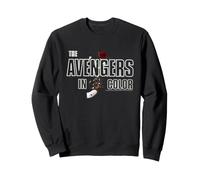 Tarjeta de presentación Retro de The Avengers In Color Spy Show Sudadera