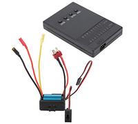 Tarjeta de programa de controlador de velocidad eléctrica ESC sin escobillas 35A apta para modelo de coche RC 1/18 1/16 (azul)