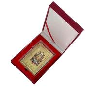 Tarjeta de protección de año nuevo chino | Recuerdo de riqueza de cobre como símbolo de riqueza, tarjeta de bendición del año del caballo | para bolso, viaje, familia, vacaciones, hogar, decoración