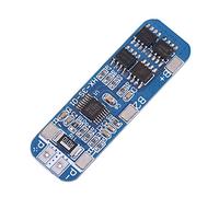 Tarjeta de protección de batería, tarjeta de protección 3S 11.1V 12V 12.6V PCB BMS Li ION Tarjeta de protección de batería de litio con recuperación automática máxima, fresas (9-10A)