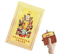 Tarjeta de protección Tai Sui - Bendición, anual, dije de seguridad espiritual | Accesorio de buena suerte de astrología china, adecuado para el hogar, oficina, regalo de oración de personal