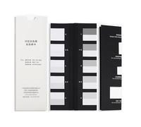 Tarjeta de prueba de solidez del color textil, escala de grises estándar de 5 niveles para evaluar las manchas, probador de determinación de la solidez del color por frotamiento(A)