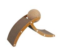 Tarjeta de rascado de gato, Tarjeta de rascado de gato | Juguete relajante de gatito 2 en 1 para interior | Scratch Post Pet Supplies Cardboard Sratch Matchor para gatos interiores y gatitos
