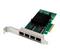 Tarjeta de red Allnet ALL0136v2-4-GB-TX/I350T4 PCIe 1G 4 puertos RJ45